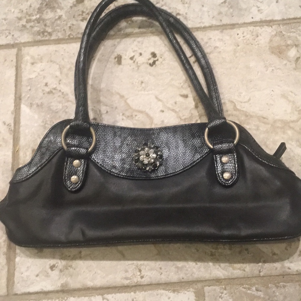 Faux leather bag